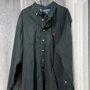 Ralph Lauren - BLAKE - , BLACK, Long Sleeve Dress Shirt, size XL.